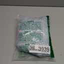 BENECREAT 1 Yard Snowflake Sequins Tulle, 61inch Light Blue Sheer Organza Fabric Snowflake Embroidered Mesh Lace for Garment Accessorie, Veils Dress, Curtain Home Christmas Decorations