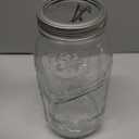 eleganttime 64 oz Mason Jar Wide Mouth 3 Pack,Large Half Gallon Mason Jar with Airtight Lid,Big 1/2 Gallon Big Mason Jars for Canning,Pickling, Fermentation and Preservation