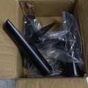 3 Inch Furniture Legs Black Coffee Table Feet, Mid-Century Metal Furniture Leg for Sofa Cabinet Ottoman, Set of 4 Side Mounted Style Home DIY Replacement Feet