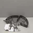 VOLPONE Corner Shower Caddy Suction Cup Shower Shelf Corner No Drilling Bathroom Shower Organizer Storage Rack Adhesive Without Towel Bar (2Pack, Gray)