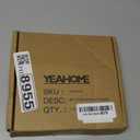 Upholstery Staple Gun Heavy Duty, YEAHOME 4-in-1 Stapler Gun with 4000 Staples, Manual Brad Nailer Power Adjustment Stapler Gun for Wood, Crafts, Carpentry, Decoration DIY, Yellow, 4-in-1 Staple Gun, with 4000 Staples