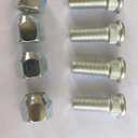 85-1006 Front Rear Wheel Studs & Lug Nuts Replacement for YAMAHA ATVs BIG BEAR TRACKER 250 400 KODIAK 400 450 BRUIN 350 GRIZZLY YFM350 Wolverine 350 450