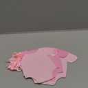 Pink Gingham Baby Shower Banner, 18 Pieces Pink Babysuit Garland Banner for It's a Girl's Baby Shower Decorations