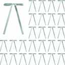 30 Pcs Satin Bows with Twist Tie 5 x 7 Inch Pretied Premade Ribbon Bows for Tree Wreath Garland Home Decor Indoor Outdoor Decorations (Sage Green) (Sage Green)