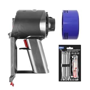 SV10 V8 Engine Set, V8 Main Body Assembly, Compatible with Dyson V8 SV10 Main Body Assembly Vacuum Cleaner Replacement Part 967812-01 with Screwdriver Set, with Post