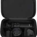 FBLFOBELI EVA Hard Storage Case for Sony ZV E-10 / Sony ZV-1 Interchangeable Lens Mirrorless Vlog Camera Kit, Shockproof Protective Container Bag