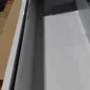 Buyers Products 1702860 White Steel Topsider Truck Box With T-Handle Latch, 16 x 13 x 96 Inch, Truck Tool Box For Storage and Organization, Lockable Tool Chest For Work Trucks