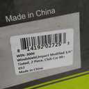 Windshield, Impact Modified Tinted 2 Piece, Club Car 00+