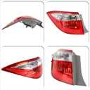 Munirater Outer Left Tail Light Assembly Replacement for Corolla 2014-2016 OE-Style Rear Brake Lamp Driver Side