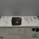 Architectural Mailboxes Edwards Weather-Resistant Steel Metal Post Mounted Mail Box for Outside, Black, Large Curbside Mailbox, USPS Approved for Residential Delivery