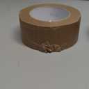 Lichamp Kraft Packing Tape, Brown Kraft Gummed Tape for Packing Boxes, Shipping Cardboard and Carton Sealing, 6 Rolls x 2 inch x 55 Yard x 7 mil, B206BN