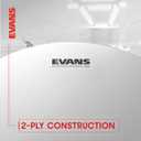 Evans Drum Heads - G2 Clear Tom Drumhead, 18 Inch