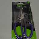 Heavy Duty Scissors All Purpose, 8.5 inch Stainless Steel Utility Sharp Shears, Aluminum Alloy Handle for Cutting Cardboard,Carpet,Fabric,Leather,Rope,Rubber,Plastic and Kitchen or Workshop Use