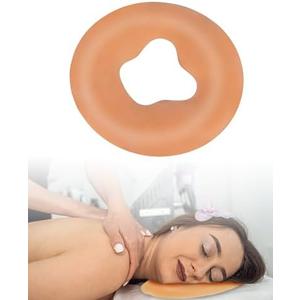 Face Massage Pillow, Silicone Cushion for Massage Table Bed, Bath Pillows Massage Pillow Face Down, Soft Salon Spa Massage Cushion Face Relax Pillow Bolsters Beauty Care (Skin)