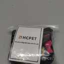 Hcpet Dog Shoes, Dog Boots for Small Dogs, Waterproof Medium Dog Booties Paw Protector for Summer Hot Pavement, Winter Snowy Day, Outdoor Walking, Indoor Hardfloors Anti Slip Sole Pink Size 3