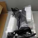 Switchback Signal Tow Mirrors Compatible with Dodge Ram 1500(2009-2018) 2500 3500(2010-2018), Power Heated Flip Up Extended Trailer Towing Side Mirrors w/Puddle Light, Smoked Lens White Housing