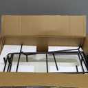 MALACASA 3 Tier Serving Tray, Porcelain Tiered Cupcake Stand, Ceramic Elevated Serving Platter with Collapsible Sturdier Rack, Series PLAT (White, 14 Inch)