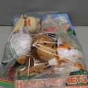 Melissa & Doug Animal Hand Puppets (Set of 2, 4 Animals in Each) - Zoo Friends and Farm Friends