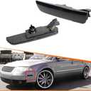 ADIIL Front Bumper Side Marker Light Housing For 2001 2002 2003 2004 2005 VW Passat B5.5, Replace OEM Sidemarker Lamps Housing
