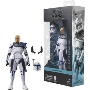STAR WARS The Black Series Clone Captain Rex, Ahsoka Premium Collectible 6 Inch Action Figure