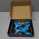 Joeys Sprinkler for Yard, Rotating Garden Sprinkler for Large Area Coverage, Lawn and Yard Sprinklers (Blue)