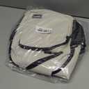 Convertible Sling Bags for Women Men, Lightweight Crossbody Backpack Daypack Fit for 7.9" Tablet for Casual Travel Sport Hiking (White) (Small)