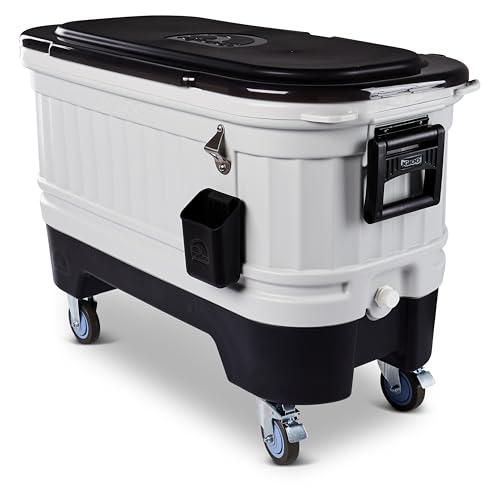 Igloo 125 qt Gray Party Bar Wheeled Cooler