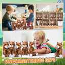 Blueweenly 12 Pieces Tiger Stuffed Animal 6 Inch Sitting Tiger Plush Toys Lifelike and Cute Animal Dolls Gifts for Boys and Girls Birthday Favors Forest Gifts Party Decor(Classic)