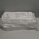 LEHOM Slim Rolling Storage Cart - 4 Tiers Bathroom Organizer Utility Cart Slide Out Storage Shelves Mobile Shelving Unit for Kitchen, Bedroom, Office, Laundry Room, Small Narrow Spaces (7.1" W+White)