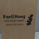 Furlihong Baseball Pitching Machine, 4 Adjustable Angles, 3 Pitch Angles, Power Bank/Battery Powered,for Beginners