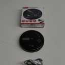 GPX PC332B Portable CD Player with Anti-Skip Protection, FM Radio and Stereo Earbuds - Black