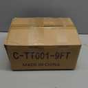 Christmas Garland with Lights, 9FT Prelit Christmas Garland Battery Operated Christmas Wreath with Pine Cones, Red Berries, Artificial Xmas Garland for Mantle, Fireplace, Stairs, Outdoor Decorations (Green)