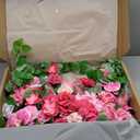 TINGE TIME Artificial Sweetheart Flower Swag with Table Cloth and Table Runner, Pack of 3 Floral Arrangement for Wedding Sweetheart Table Centerpiece Decoration Valentine's Day (Hot Pink)