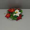 Dress It Up 2951 5 Piece Red Poinsettias Buttons, Varies