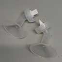 22mm Flange and Duckbill Valve Compatible with Spectra S1 S2 9 Plus Breastpump Replacement to Spectra Pump Parts, Not Original, Replace Accessories.