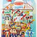 Melissa & Doug Puffy Sticker Activity Book: Pirates - 51 Reusable Stickers