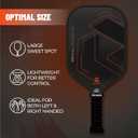 PICKGO T300 Carbon Fiber Pickleball Paddles Set of 2, USAPA Approved for Power & Control, Pickleball Gifts for Men&Women