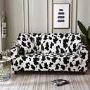 HOOBUY Printed Sofa Cover Stretch Couch Covers Patterned Loveseat Slipcovers for 2 Seater Cushion Couch Love Seat Set (BD, 2 Seater/Loveseat)