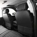 JOJOBAY Chevy Silverado Seat Covers,GMC Sierra Seat Covers,Custom Fit 2007-2025 1500 2500HD 3500HD Crew Double Extended Regular Cab,LT LZT RST Trail Boss(Front Pair,Black)