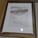 Fun Memories 11x14 Picture Frame - Solid Walnut Wood 11x14 Frame with Mat for 8x10 Photos, 11 By 14 Poster Frame Wood for Wall & Tabletop Display, Natural Walnut