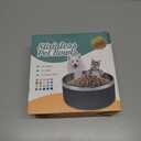 WENBOKMIN Dog Bowl, Stainless Steel Dog Food and Water Bowl with Non Slip Quiet Bottom, Easy to Clean, Dishwasher Safe, 64oz, Blue