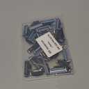 36 Blades Replacement Parts for GL-Mach 3 Style Razors (Blue), Wet Razors Men's Blades Value Packs