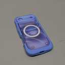 TOPF&B Privacy Case for iPhone 17 Air,Compatible with MagSafe,iPhone 17 Air Magnetic Cover Built-in Privacy Screen Protector,Camera Protection,Full Body Shockproof Case,Sky Blue