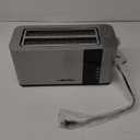 Mueller UltraToast Full Stainless Steel Toaster 4 Slice, Long Extra-Wide Slots for Bagels and Waffles, 6 Browning Levels, LED Display, Cancel/Defrost/Reheat Functions & Removable Tray, Kitchen Gadgets