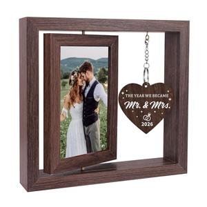 Boiveco Wedding Gifts for Couples 2026, Mr and Mrs Gift Picture Frame 4x6, Bridal Shower Gift for Bride Wedding Ideas for Newlyweds Just Married Wedding Presents for Newly Wed Couple