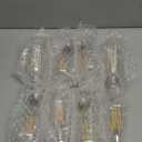 Dusk to Dawn Light Bulbs: Outdoor Light Bulbs, 6W Equivalent 60W Edison Bulbs, 3000K Warm White, Vintage 600LM LED Outdoor Lighting, E26 Base, Photocell Sensor, Automatic Bulb for Porch Patio, 8 Pack