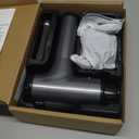 OLsky Massage Deep Tissue, Handheld Electric Muscle Massager, High Intensity Percussion Massage Device for Pain Relief with 9 Attachments & 30 Speed(Grey)