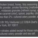 Chef's Cut Tender Real Chicken Jerky, Honey Barbecue, 2.5 Ounce (EXP 07/10/25)
