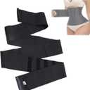 3 Meter Waist Trainer, Adjustable Lumbar and Back Support, Elastic Tummy Snatch Bandage Postpartum Band Wrap for Body Shaping, Belly Body Shaper Compression Wrap