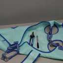 Dog Grooming Hammock, 2023 New Edition Medium Dog Hanging Harness Holder for Nail Clipping, Dog NailTrimming Cutting Hammock, Dog Grooming Sling Restraint Bag with Wide Strap Sewed (Medium 35 LB Max/Turquoise)
